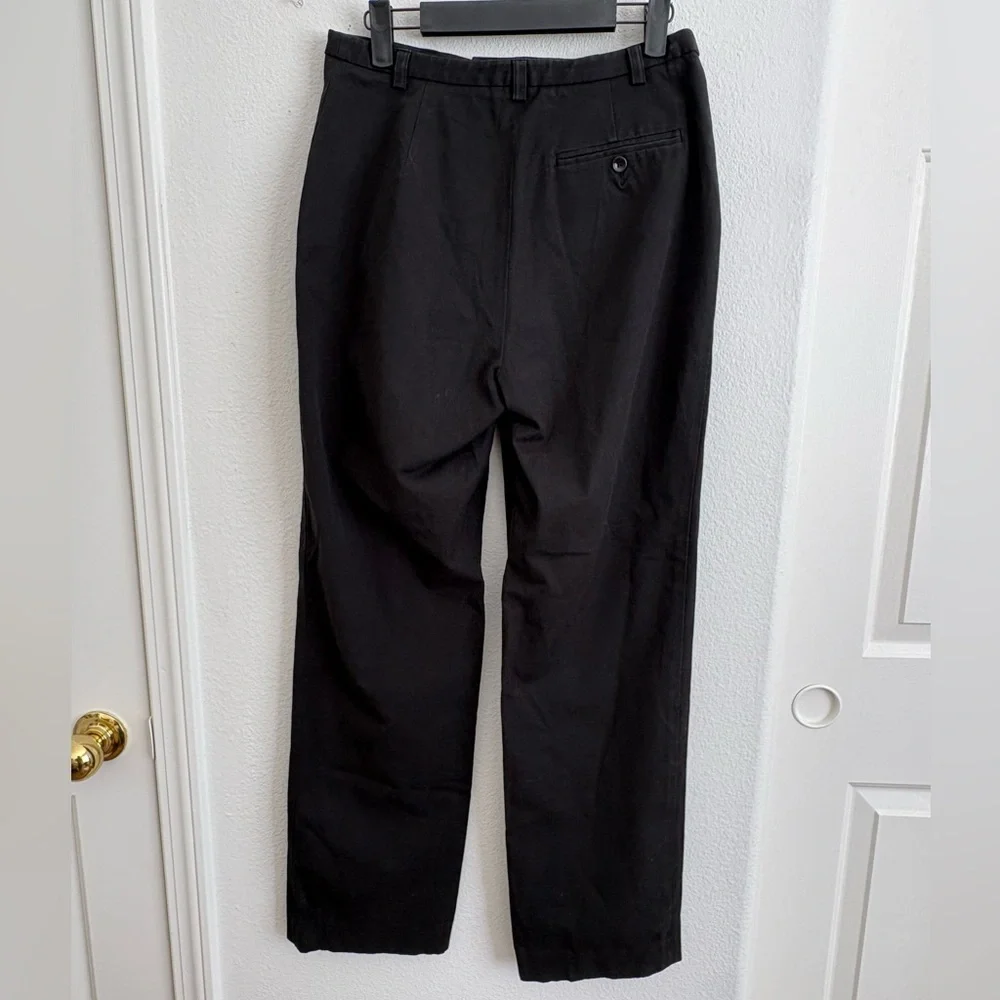 Banana Republic Stretch Business Casual Black Pants Size 6L